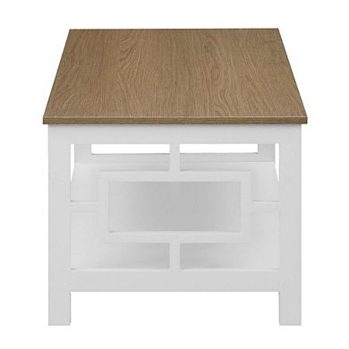 Convenience Concepts Town Square Coffee Table with Shelf