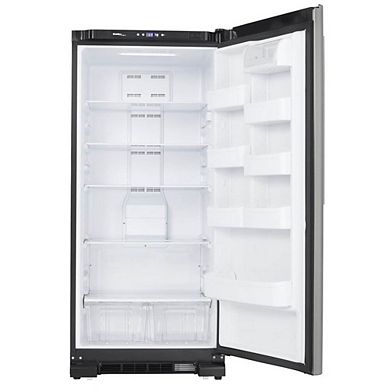 Danby Designer 17 Cu. Ft. Apartment Basement Sized Refrigerator, Stainless Steel