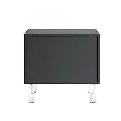 Crystal Side Table Lacquer-Finish