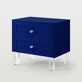 Crystal Side Table Lacquer-Finish