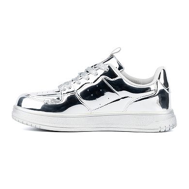 Olivia Miller Women's Vivien Metallic Sneakers