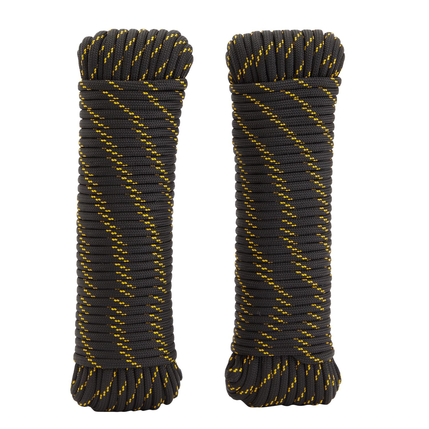 3/8 Inch x 100 Ft Braided Polyester Rope for Knot Tying Practice