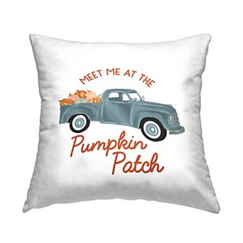 Stupell Home Decor Seasonal Pumpkin Patch Autumn Truckload Throw Pillow