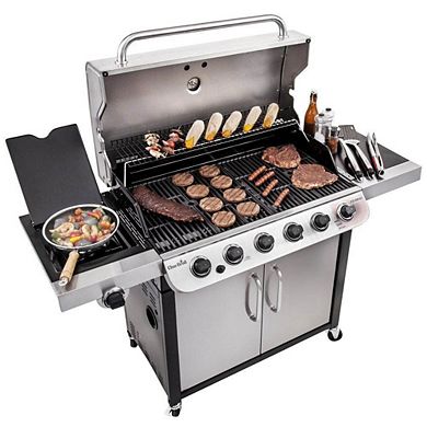 Char-Broil Performance 6 Burner Outdoor Cooking Backyard BBQ Propane Gas Grill