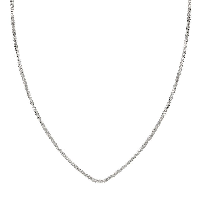 Individuality Beads Sterling Silver Wheat Chain Necklace - 18-in., Womens, - 90982475 - Jewelry Natural charm. Add your favorite charms to this st sku 90982475