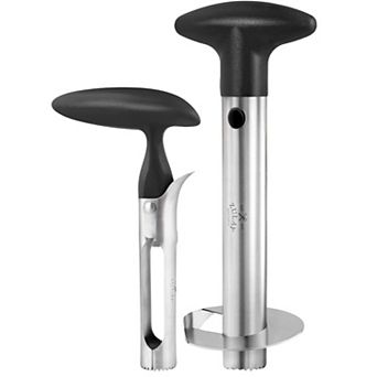Zulay Kitchen Pineapple and Apple Corer Combo Set
