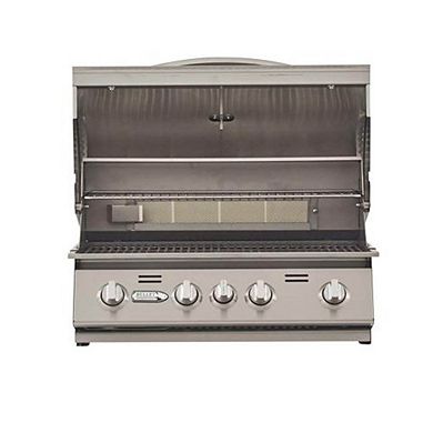 Bullet 4 Burner 32 Inch 60,000 BTU Stainless Steel Natural Gas BBQ Grill Head