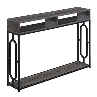 Convenience Concepts Omega Deluxe 2 tier Console Table