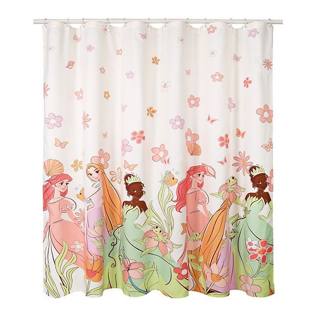 Disney Princesses Floral Shower Curtain by The Big One Kids