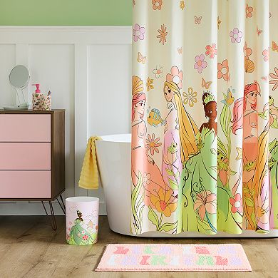 Disney Princesses Floral Shower Curtain by The Big One Kids