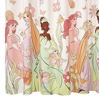 Disney Princesses Floral Shower Curtain by The Big One Kids