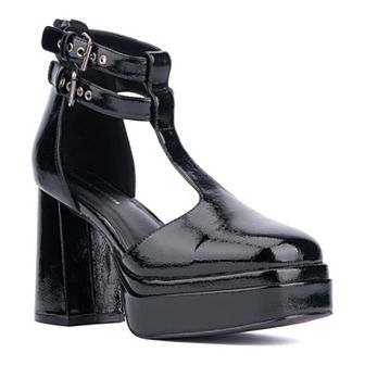 Women's Fashion to Figure Maria Platform Wide-Width Heels