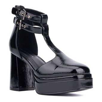 Women's Fashion to Figure Maria Platform Wide-Width Heels