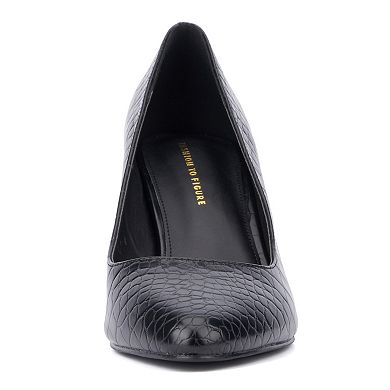 Fashion to Figure Hope Women's Wide Width Pumps