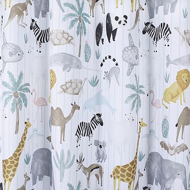 The Big One Kids Animal Print Shower Curtain