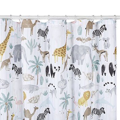 The Big One Kids Animal Print Shower Curtain