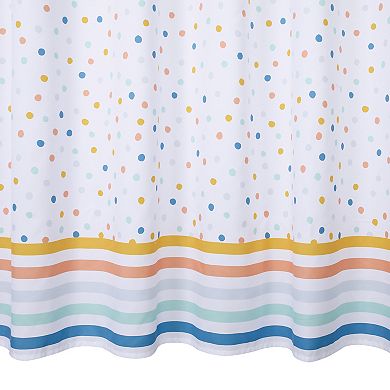 The Big One Kids Rainbow Dot Shower Curtain