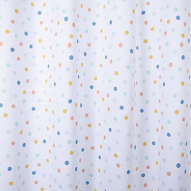 The Big One Kids Rainbow Dot Shower Curtain