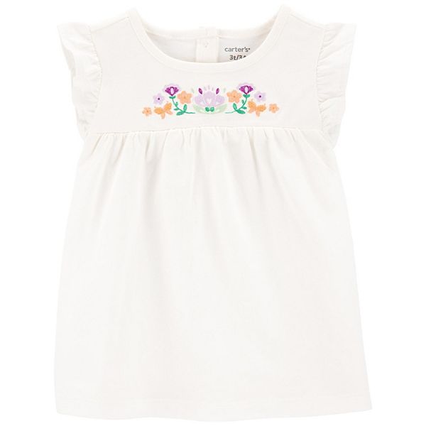 Carter's Kid Girl Ivory Top