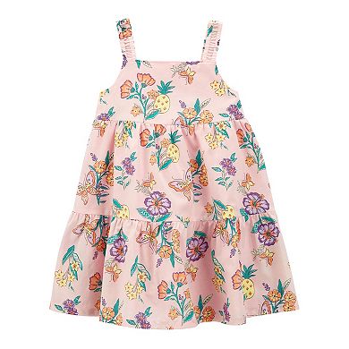 Toddler Girls Carter's Floral Lawn Dress