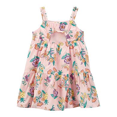 Toddler Girls Carter's Floral Lawn Dress