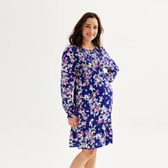 Maternity Pokkori Ruched Nursing Sheath Dress
