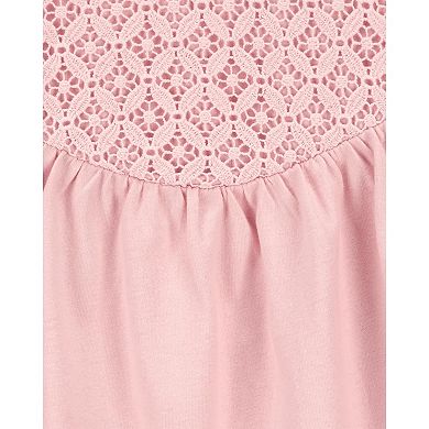 Girls 4-14 Carter's Crochet Sleeveless Top