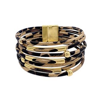 Adornia Simulated Tortoise Shell Bracelet