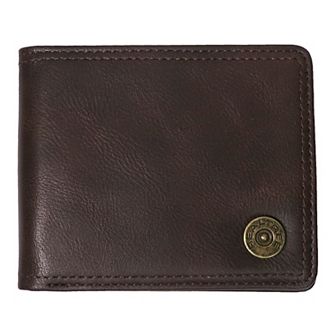 Men's Realtree Shotshell Ornament Faux Leather Bifold Wallet