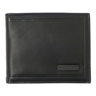 Men's Realtree Embossed Metal Logo Faux Leather Bifold Wallet
