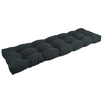 Blazing Needles 60-inch by 19-inch Tufted Solid Twill Bench Cushion