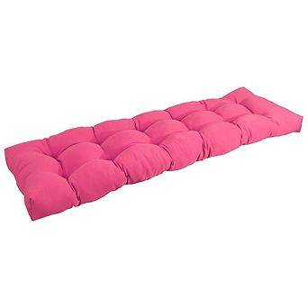 Blazing Needles 60-inch by 19-inch Tufted Solid Twill Bench Cushion