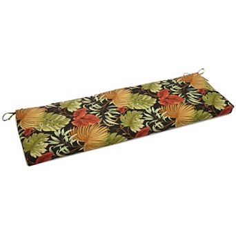 Blazing Needles 63-inch by 19-inch Spun Polyester Bench Cushion