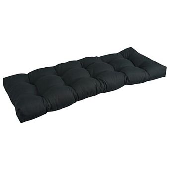 Blazing Needles 51-inch by 19-inch Tufted Solid Twill Bench Cushion