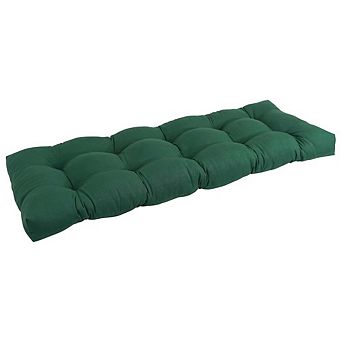 Blazing Needles 51-inch by 19-inch Tufted Solid Twill Bench Cushion