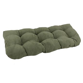 Blazing Needles 42-inch by 19-inch U-Shaped Micro Suede Polyester Tufted Settee/Bench Cushion