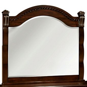 Burleigh Transitional Style Mirror , Cherry
