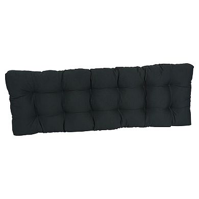 Blazing Needles 55-inch by 19-inch Tufted Solid Twill Bench Cushion