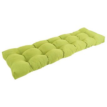 Blazing Needles 55-inch by 19-inch Tufted Solid Twill Bench Cushion