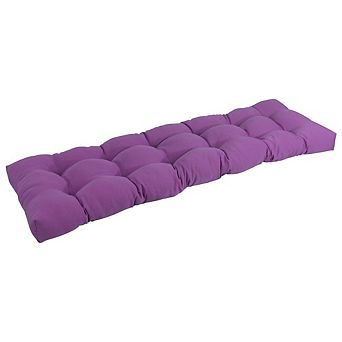 Blazing Needles 55-inch by 19-inch Tufted Solid Twill Bench Cushion