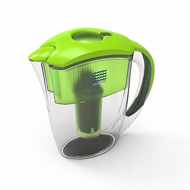 Drinkpod Alkaline Water Pitcher 2.5L Capacity Includes 6 X Alkaline Filters