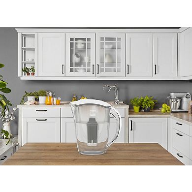 Drinkpod Alkaline Water Pitcher 2.5L Capacity Includes 6 X Alkaline Filters