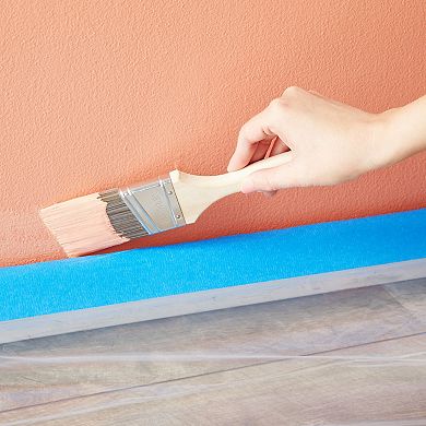 6 Pack Paint Covers for the Floor Covering, Drop Cloths for Painting, 9 x 12 Ft