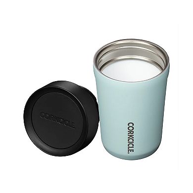 Corkcicle Commuter Cup 9 Oz Insulated Spill Proof Travel Coffee Mug, Powder Blue