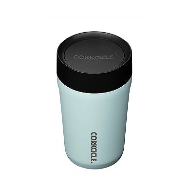 Corkcicle Commuter Cup 9 Oz Insulated Spill Proof Travel Coffee Mug, Powder Blue