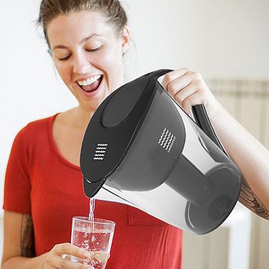 Drinkpod Ultra Premium Alkaline Water Pitcher 3.5L Capacity Includes 6 Alkaline Filters