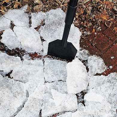 Casl Brands Extra-thick Steel Shock-absorbing Ice Chopper And Scraper