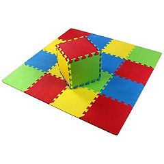 Baby Foam Play Mat with Fence (36 Foam Tiles)