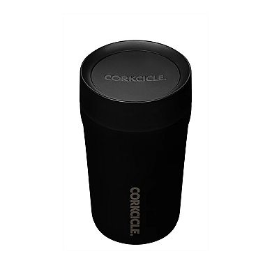 Corkcicle Commuter Cup 9 Oz Insulated Spill Proof Travel Coffee Mug, Matte Black