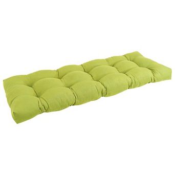 Blazing Needles 46-inch by 19-inch Tufted Solid Twill Bench Cushion